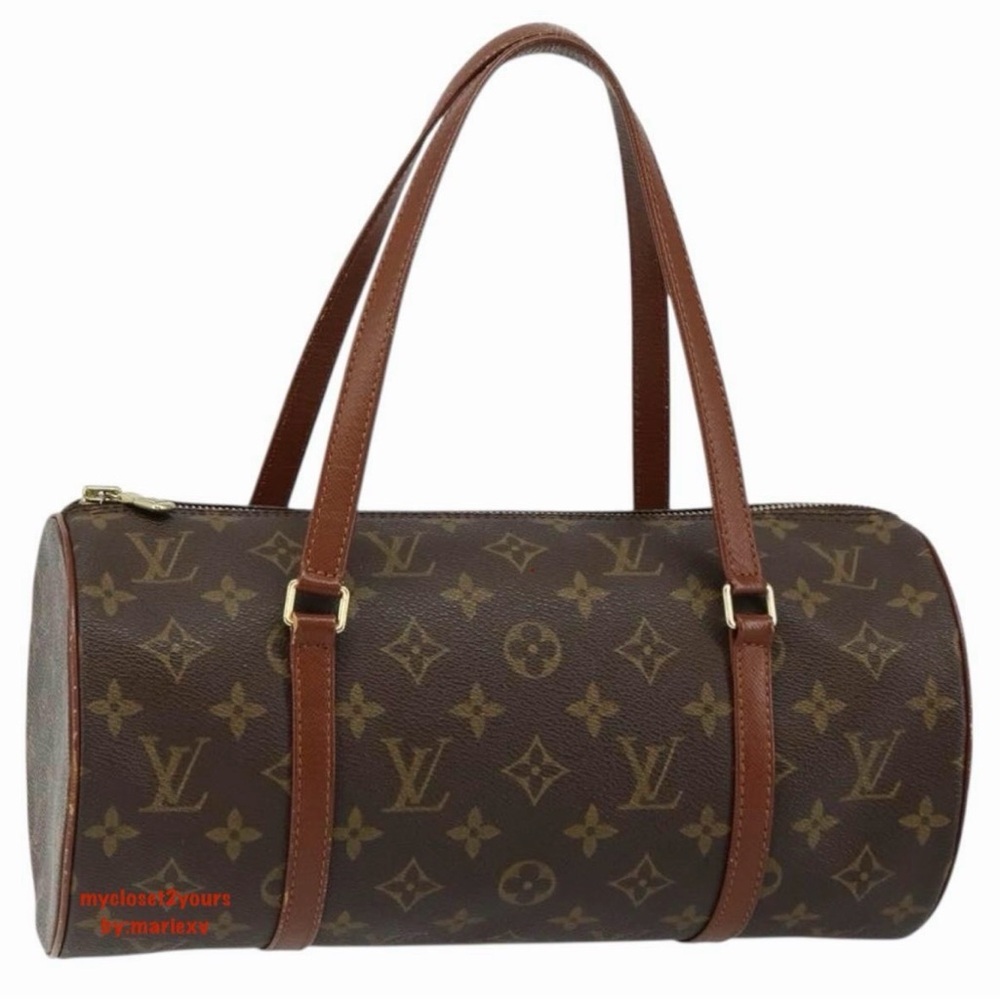 Louis Vuitton Classic Brown Monogram Papillon Shoulder Bag